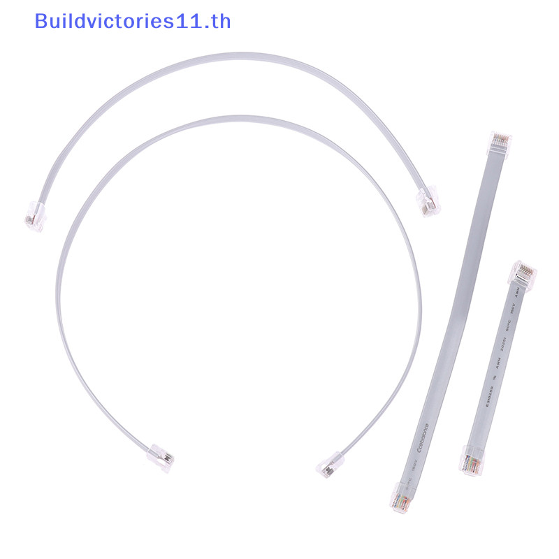 Buildvictories11 Cat5e Ethernet Patch Cable แบน RJ45 คอมพิวเตอร ์ LAN เครือข ่ ายสายไฟสําหรับเราเตอร ์ โมเด ็ มสวิตช ์ เซิร ์ ฟเวอร ์ TH