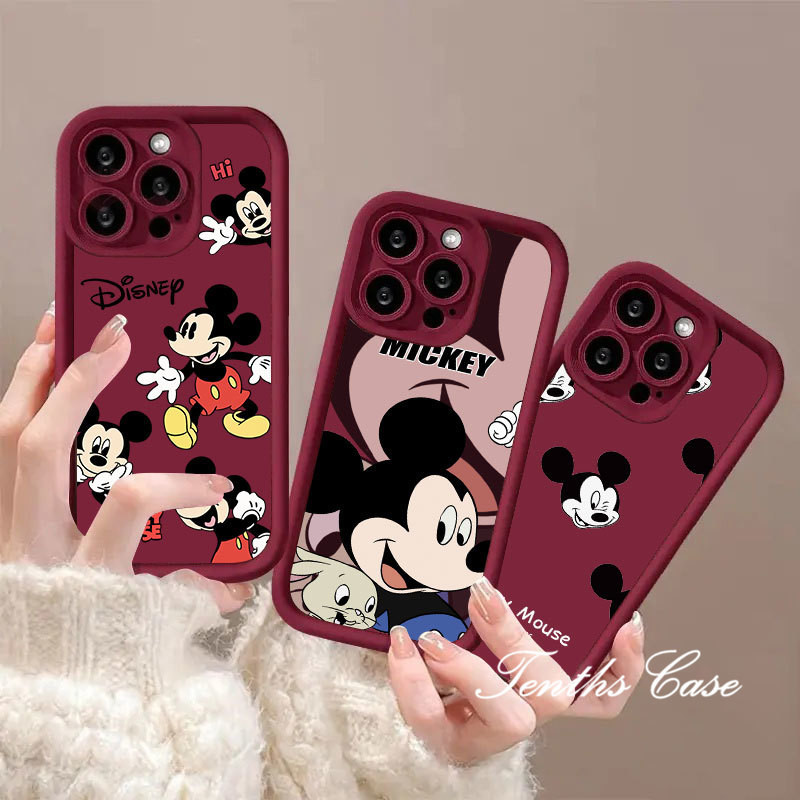 SAMSUNG สําหรับsamsung A06 A16 A55 A35 A25 A15 A05 A05s A54 A14 A34 A04s A24 A23 A13 A03 A52s A03s A02s A12 A22 A51 A32s A50s A50s A24s A30s A32s A50s A50s A32 เคสโทรศัพท์มิกกี้