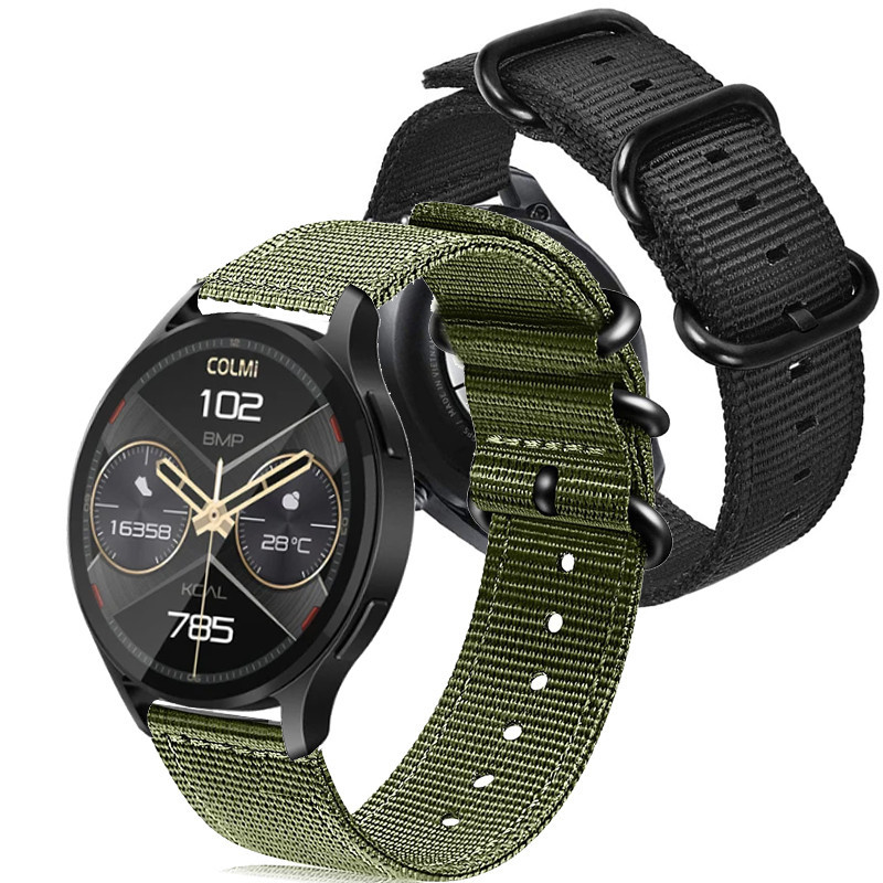 สายรัดไนลอนสําหรับ COLMI i28 Ultra Smart Watch Band อุปกรณ์เสริมสร้อยข้อมือกีฬา