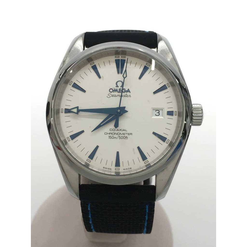 OMEGA Belt Wrist Watch Aqua Terra Seamaster Outside The Company Men's 39mm Direct from Japan Secondhand