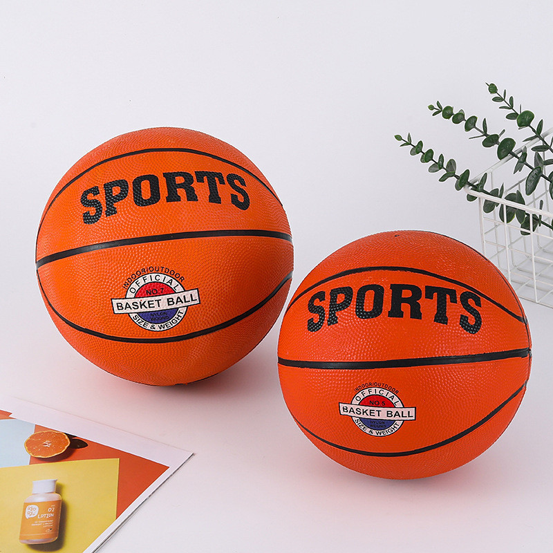 ลูกบาส basketball เบอร์ 5 เบอร์ 7 ทำจากหนัง PU #P-0001 - รูปที่ 6