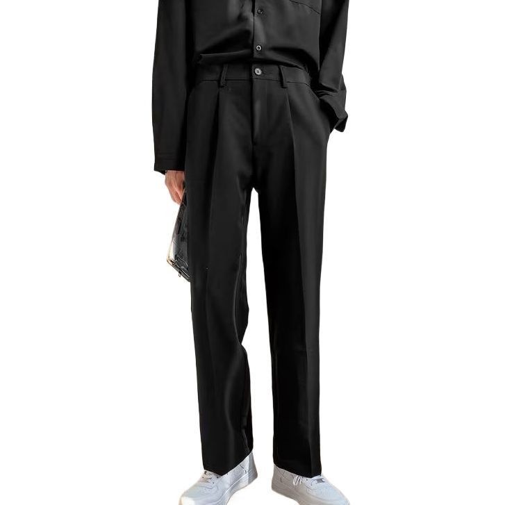 MR-DEER กางเกงสแลคขายาว ผู้ชาย สม๊อกหลัง มีกระเป๋าข้าง รุ่น M1002