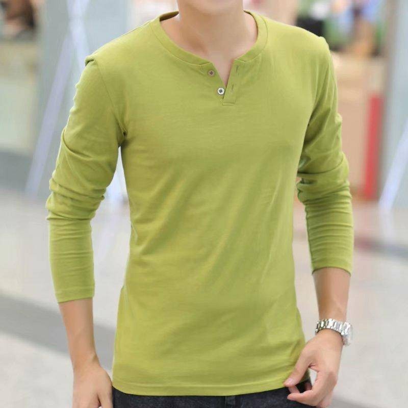 t-shirt oversize  เสื้อยืดขาว เสื้อแขนยาว คอวี มี 5 สีให้เลือก ผลิตจากผ้าคอตตอน 100 % เกรดพรีเมี่ยม
