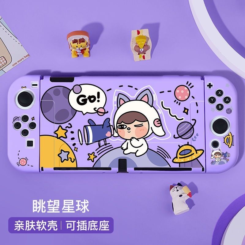 เคสซิลิโคน TPU แบบนิ่ม ลาย Star Kabi Theme Switch สําหรับป้องกันเกมคอนโซล