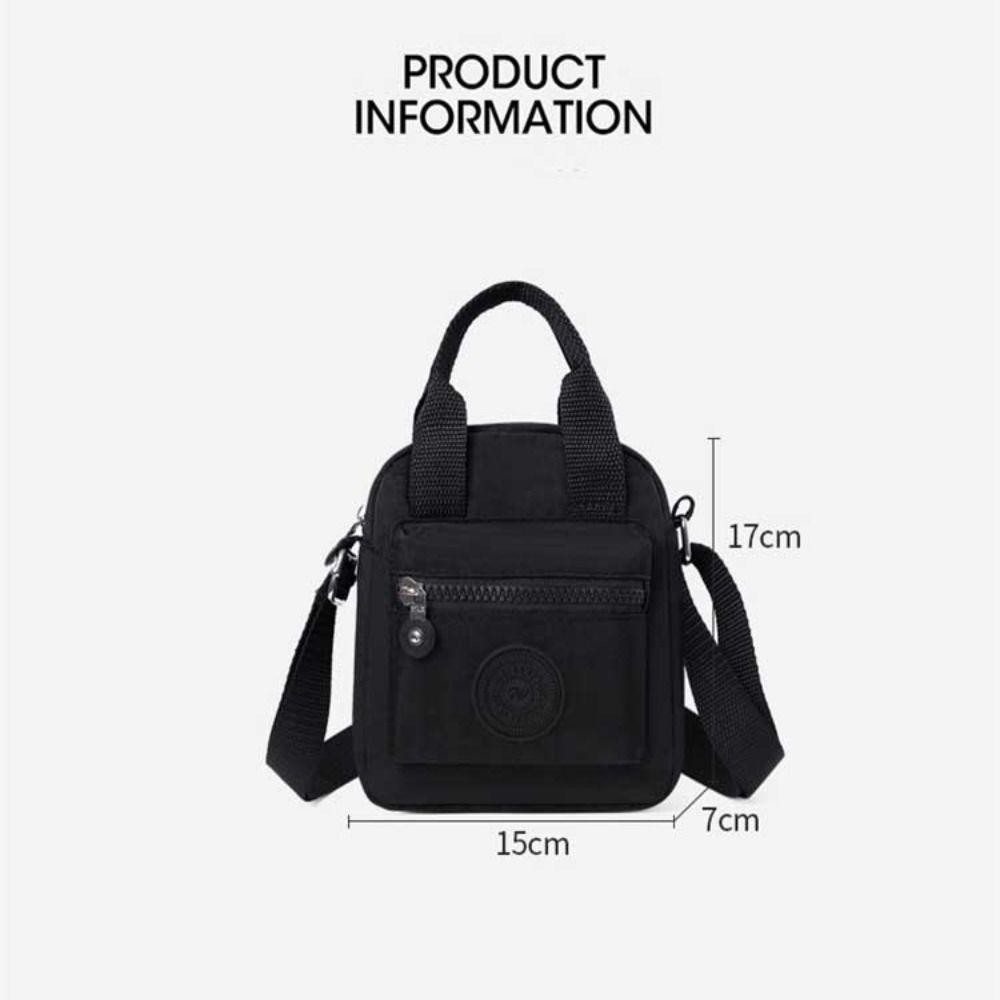 Mih กระเป๋าสะพายขนาดเล็ก,ไนลอนความจุสูงกระเป๋าโทรศัพท์มือถือ,CrossBodyกระเป๋าสบายๆมินิหญิงกระเป๋าMessengerกระเป๋าถือผู้หญิง