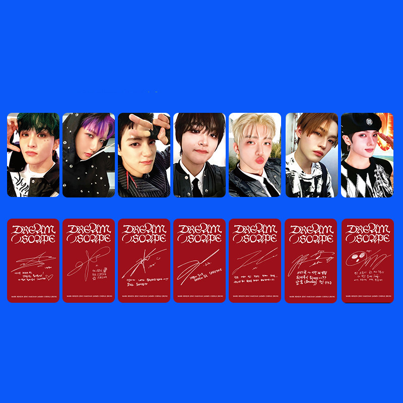 5-7 ชิ้น NCT DREAM Lomo การ์ด DREAM( )SCAPE อัลบั้ม Photocards Mark RENJUN Jeno HAECHAN JAEMIN Chenl