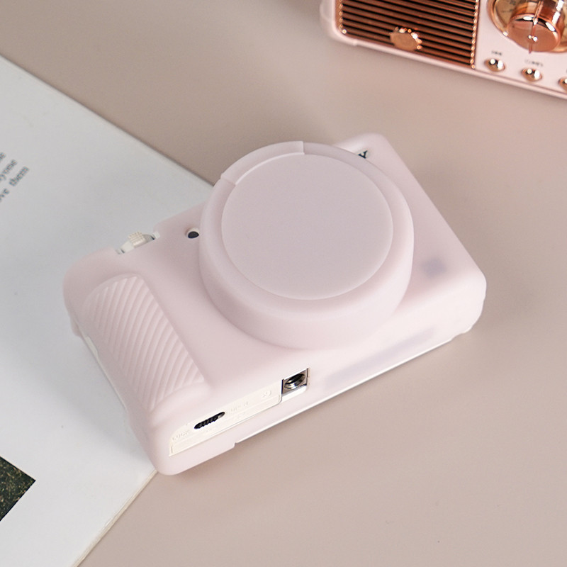 เคสกล ้ อง TPU สําหรับ Sony ZV1 ZV-1 ซิลิโคนป ้ องกันกล ้ องนุ ่ มปลอกผิวรู ้ สึก