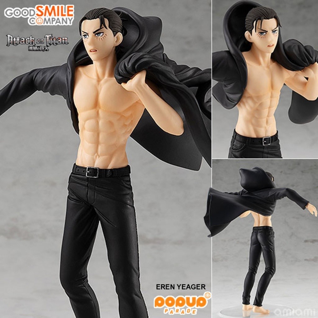 พร้อมส่ง งานแท้ Good Smile  Pop Up Parade จาก Attack on Titan ผ่าพิภพไททัน Eren Yeager เอเลน เยเกอร์