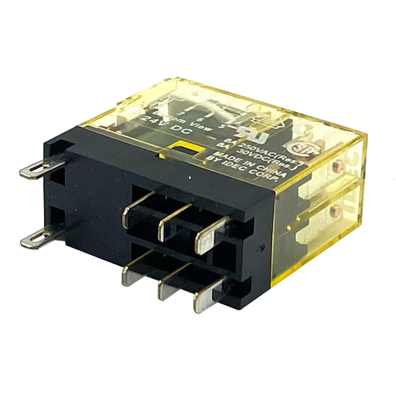 IDEC Wizumi รีเลย์กลางบาง RJ2S-CL-D24 RJ1S-CL-d24 A220 12V ฐาน