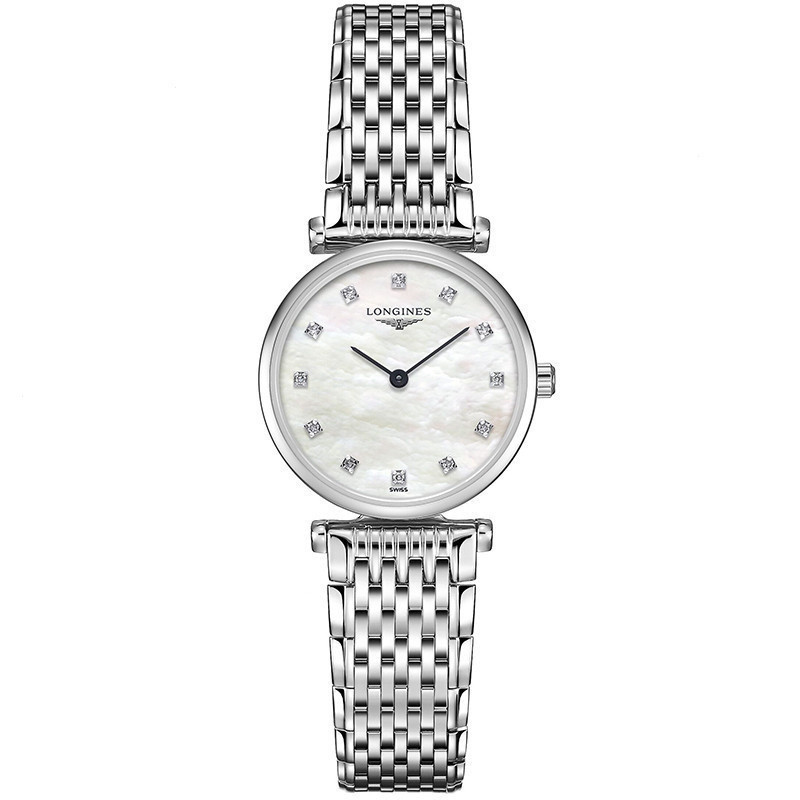 Longines Longines Watch Jialan Series Mother-of-Fritillary Diamond English Women 's Watch L4.209.4.87.6