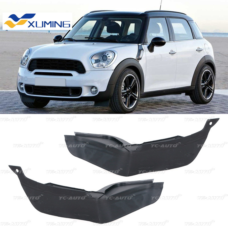 Xm-รถกันชนหน้า Mudguard Splash Mud Flap Guard สําหรับ Mini Cooper R60 R61 2010-2016 51119802643 51119802644