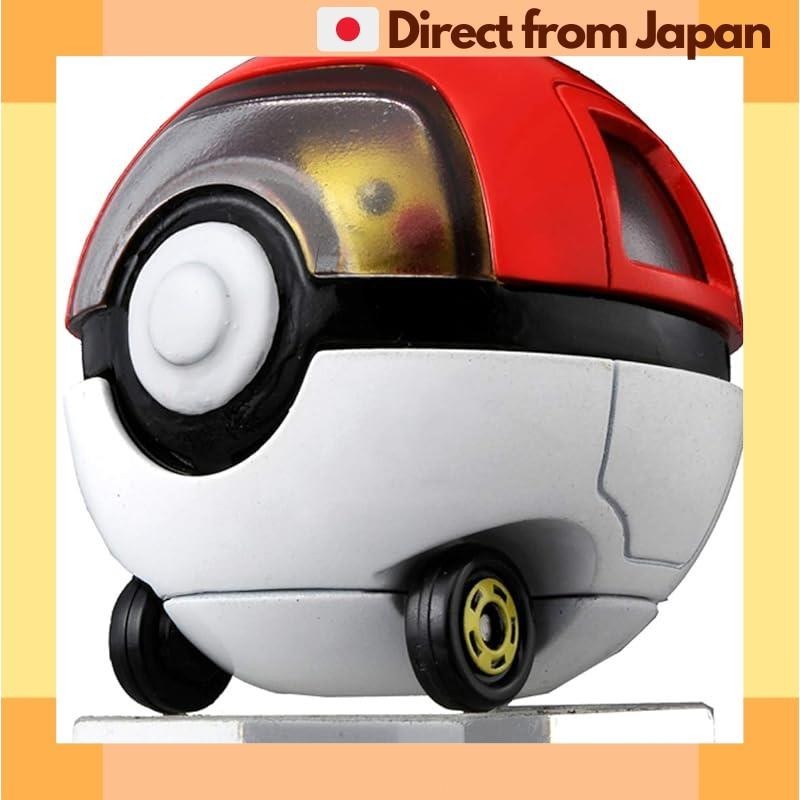 [ ส ่ งตรงจากญี ่ ปุ ่ น ] Tomica Dream Tomica Ride-On R10 Pikachu &amp; Monster Ball Car
