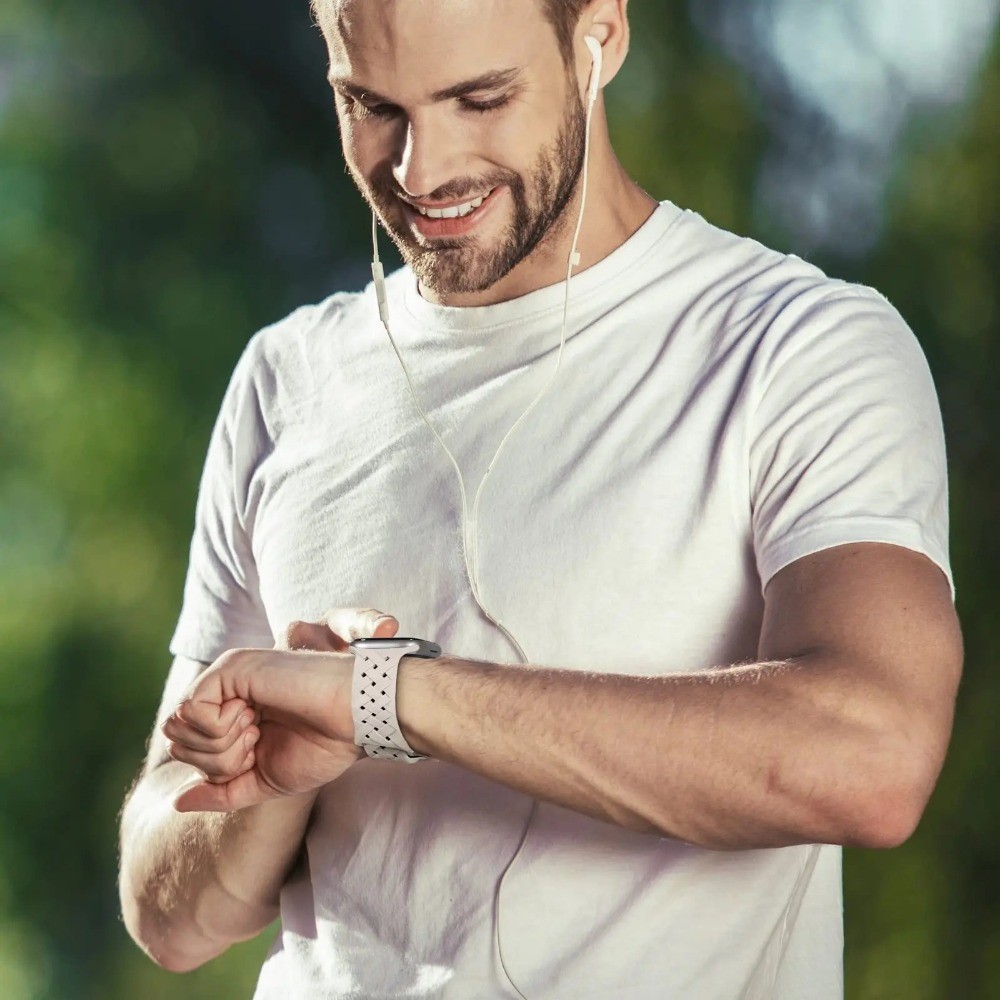 สายถักสําหรับ แอปเปิล ดู พิเศษ 49 มม. 46 มม. 44 มม. 40 มม. 45 มม. 41 มม. 42 มม. 11 10 8 9 7 กับ 4 5 6 3 - รูปที่ 4