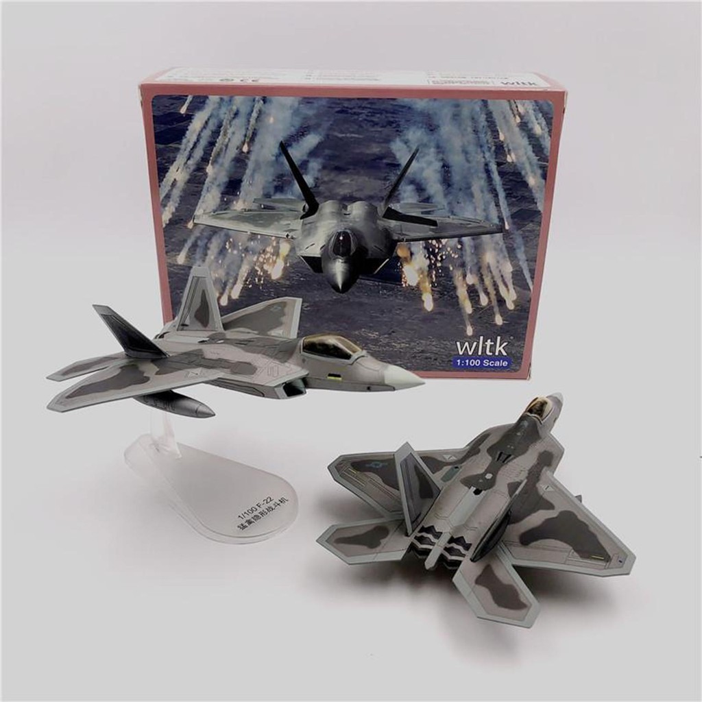 [unjitsh ] 1/100 Scale Airplane Model kit Plane Fighter Model Diecast Plane Model