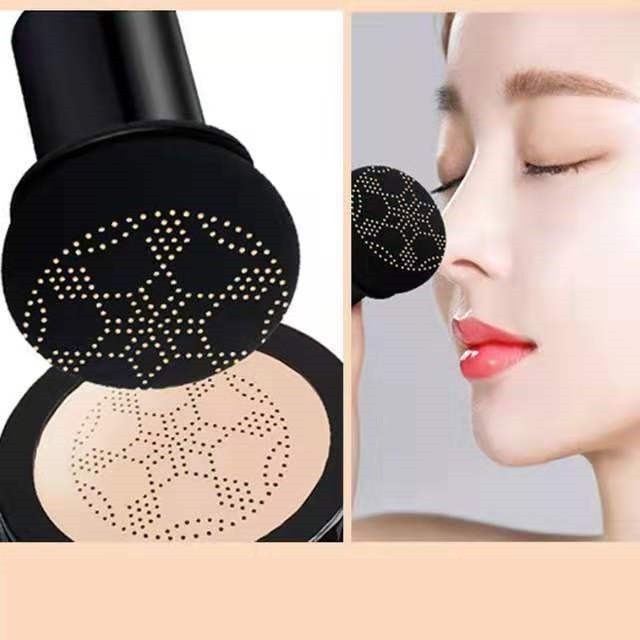 BBCream แอร์คุชชั่น บีบีครีม แถมแปรงหัวเห็ด คุมมัน ผิวชุ่มชื้น คาคาชิ คุชชั่นนางฟ้ารูขุมขนอ่อนนุ่ม