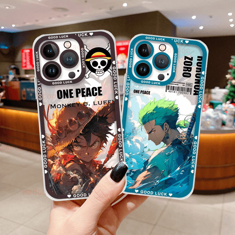 เคส Cool Monkey D. Luffy Zoro For Samsung Galaxy Note 20 Plus Ultra 10 4G 5G A73 A32 A03 Core M53 M3