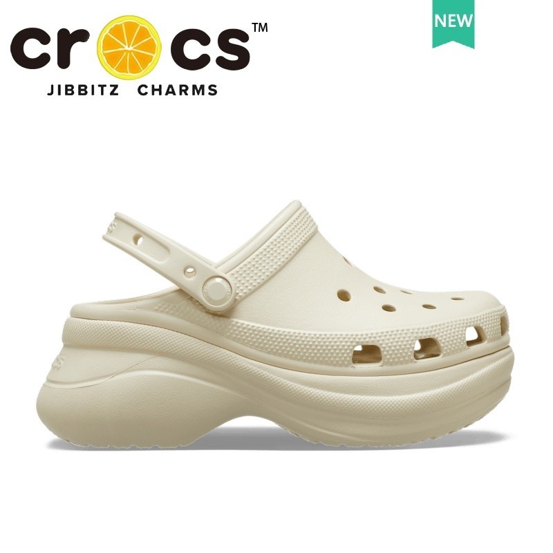Crocs Women Classic BAE Clog in bone รองเท ้ าพื ้ นหนารองเท ้ าชายหาด 206302