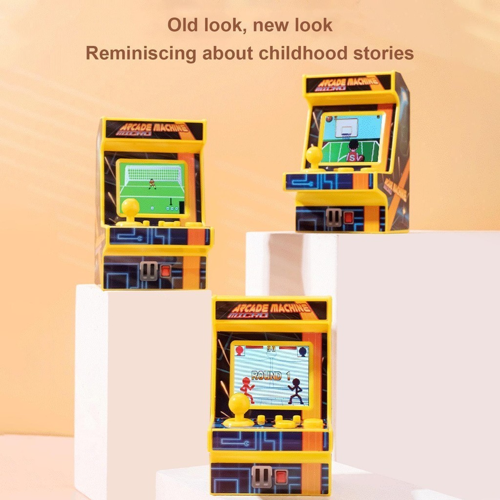 Retro Arcade Machine แบบพกพาและน ่ ารัก Mini Arcade 152 เกมคลาสสิกรวม Pocket Game Plug &amp; Play วิดีโอเกม kiath kiath