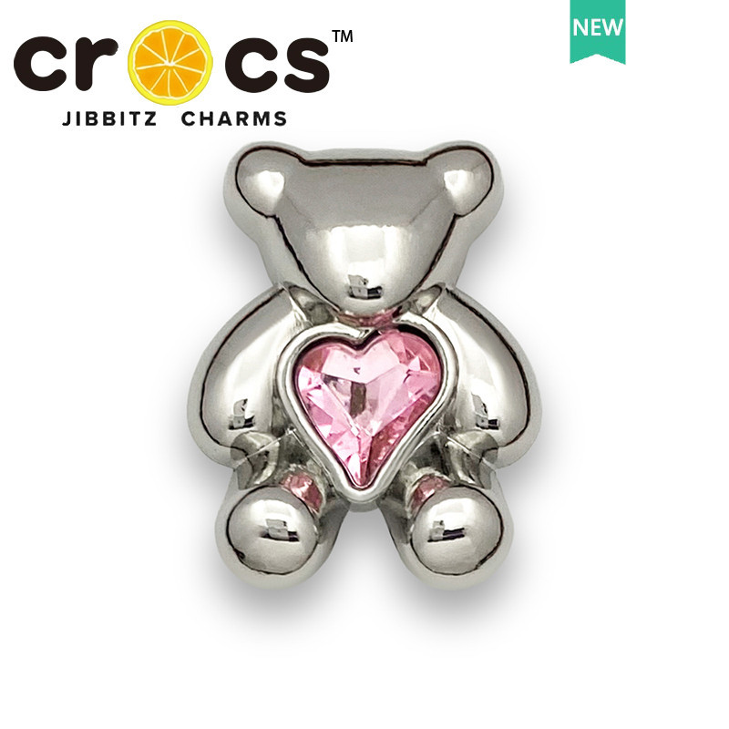 JIBBITZ cross charms ตัวติดรองเท้า บอลลูนหมี ตัวติดรองเท้า cross