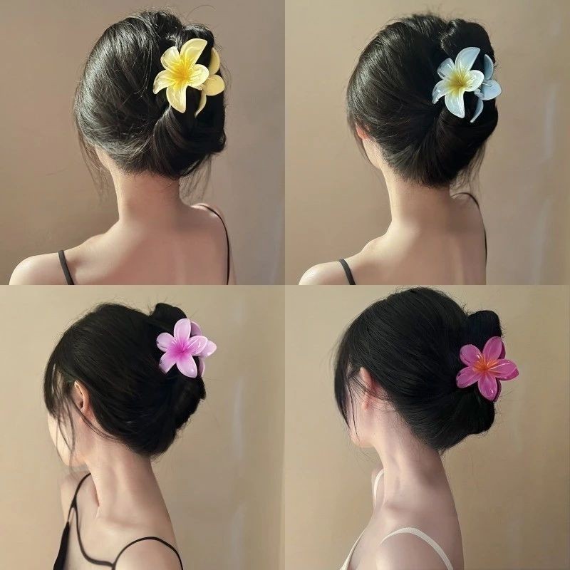 กิ๊บติดผม สีลูกกวาด ดอกไม้สด  ฉลาม กิ๊บดอกไม้ เครื่องประดับผม