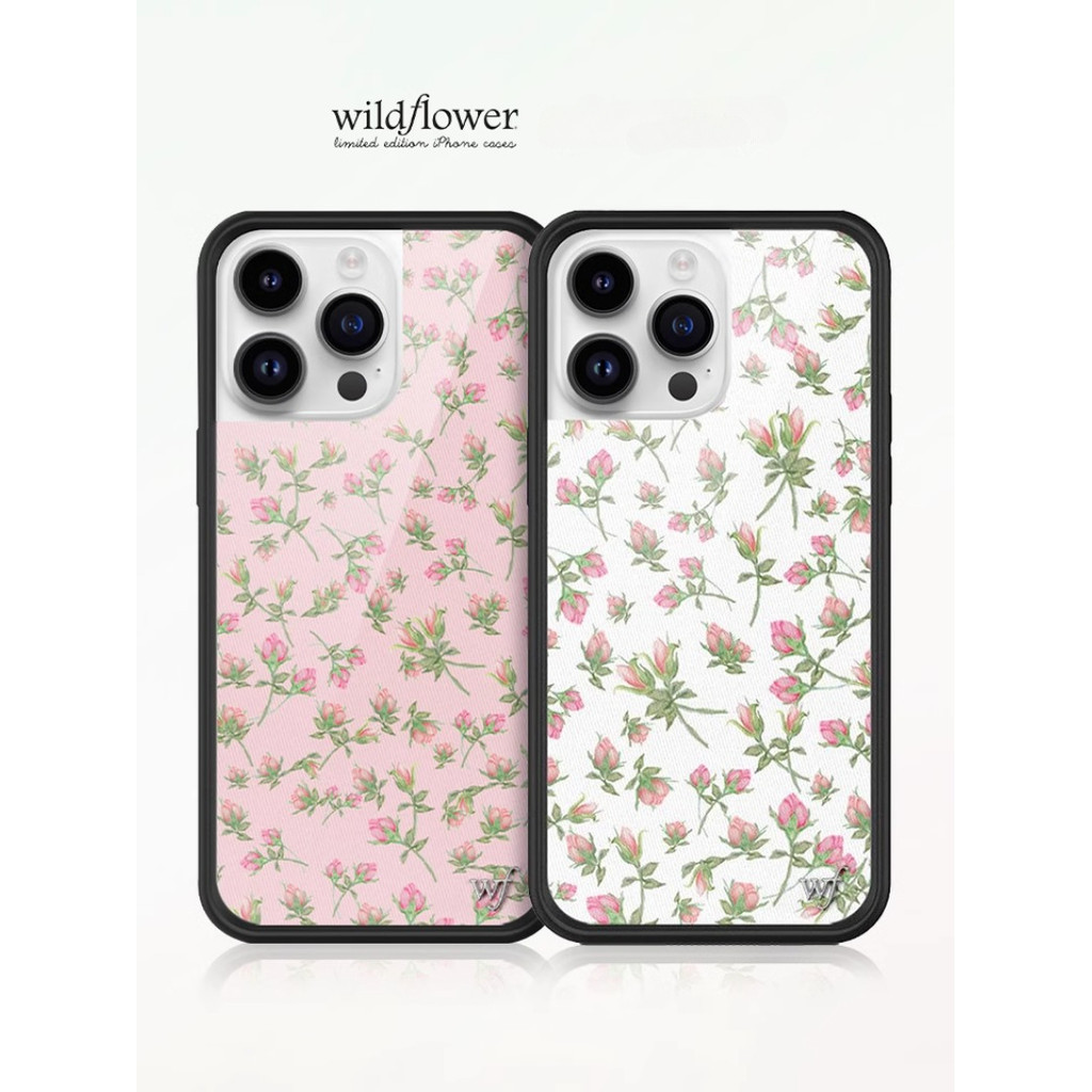 ดอกไม้ป่า Angel เด็กสีดํา WF เคสโทรศัพท์สําหรับ iPhone 17 PRO MAX 11 12 13 14 15 PRO MAX 14 15 PLUS ซิลิโคนคลุมทั้งหมดกันกระแทก WF สําหรับ iPhone 16 PRO MAX 16 PLUS