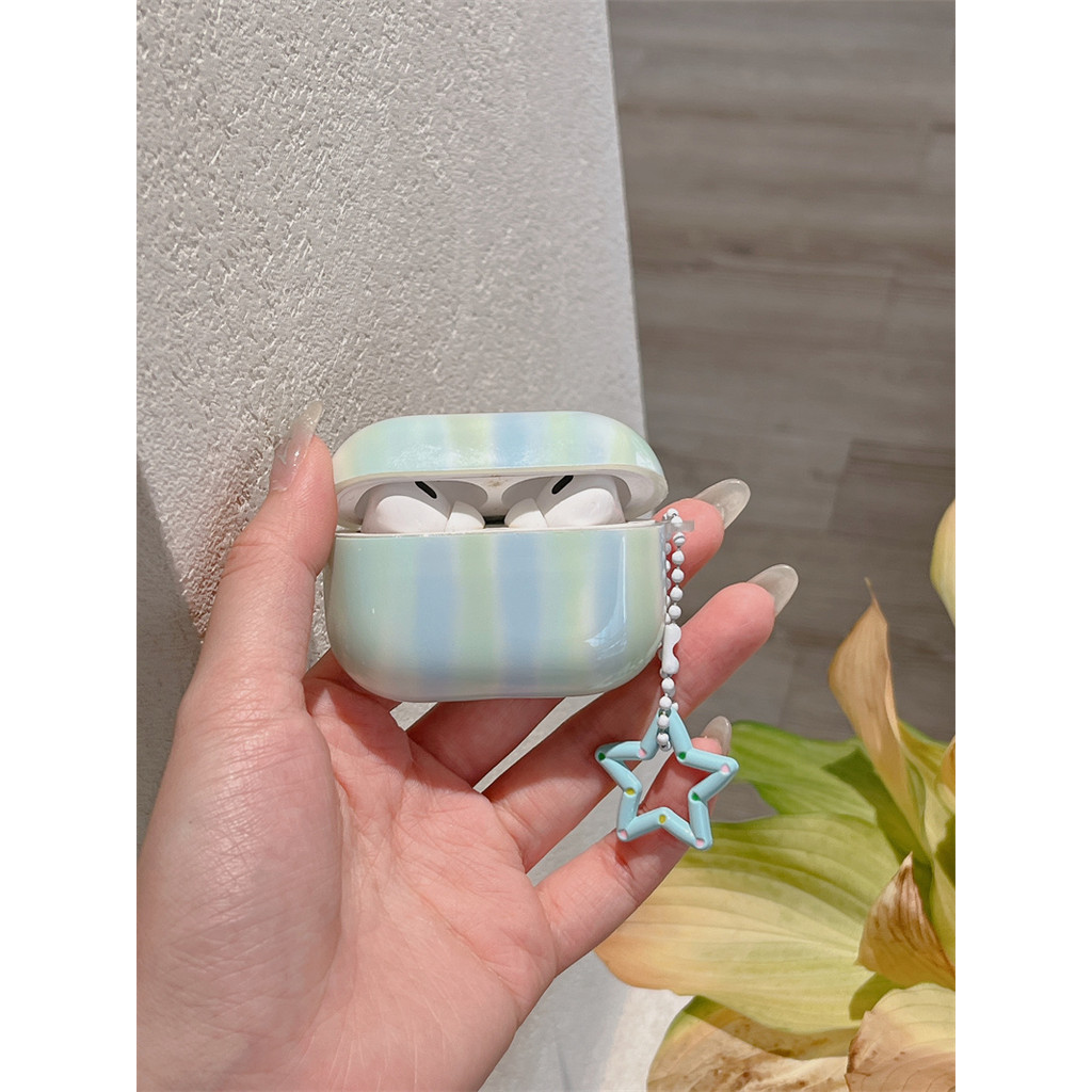 ผ้าใบสีสันสดใสเหมาะสําหรับ Airpods4 Airpods1/2 3 Pro Airpods Pro2 ชุดหูฟัง Air Pro 3 ไร้สายบลูทูธป้องกันกรณีหูฟังป้องกันกรณี