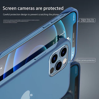 Pc Ultra Thinกระจายความร้อนFrosted Frameless Matteอะคริลิคใสกันกระแทกเคสโทรศัพท์สําหรับiPhone 15 14 13 12 11 Pro Max Plus X XS Max XR 7 8 Plus SE2020