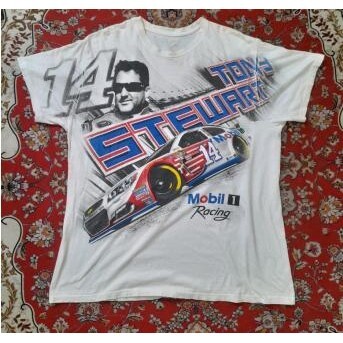 เสื้อยืด Nascar Overprint / Baju Microfiber Jersi / Nascar Racing Tshirt