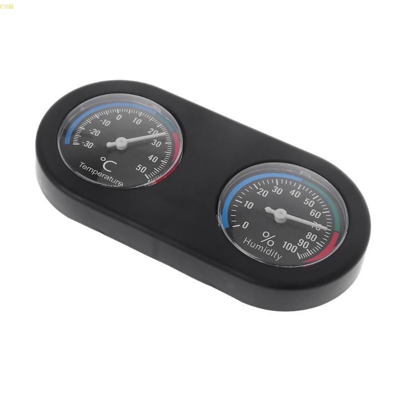 Com * Terrarium Temperature Humidity Monitor Dial Hygrometer สําหรับ Lizard
