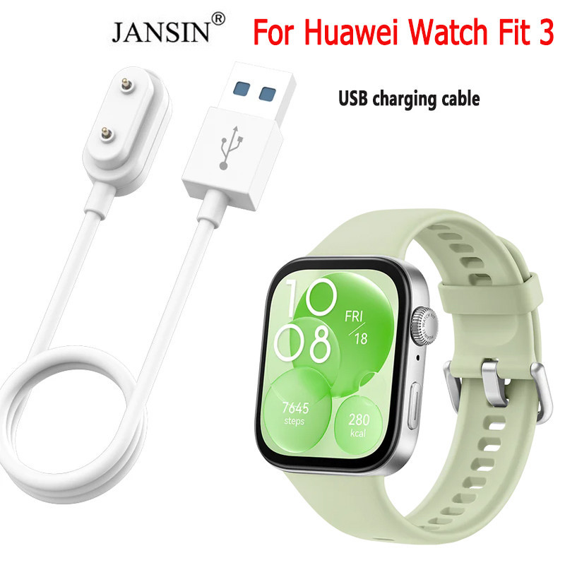 สายชาร์จ USB สําหรับ huawei band 10 watch fit 3 สายชาร์จนาฬิกาอัฉริยะ USB สำหรับ Huawei Watch Fit3 Smart Band