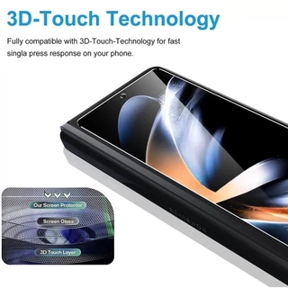 3PCS โทรศัพท์กระจกนิรภัยสําหรับ Samsung Galaxy Z พับ 8 Ultra 7 6 5 4 3 HD Clear Premium ป้องกันหน้าจอ Fold7 Fold8 ZFold6 ZFold7 Fold6 ฟิล์ม Clear Screen Protector กระจก