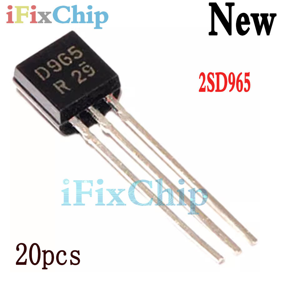 20 ชิ้น 2SD965 TO-92 D965 Triode ทรานซิสเตอร์ใหม่เอี่ยม