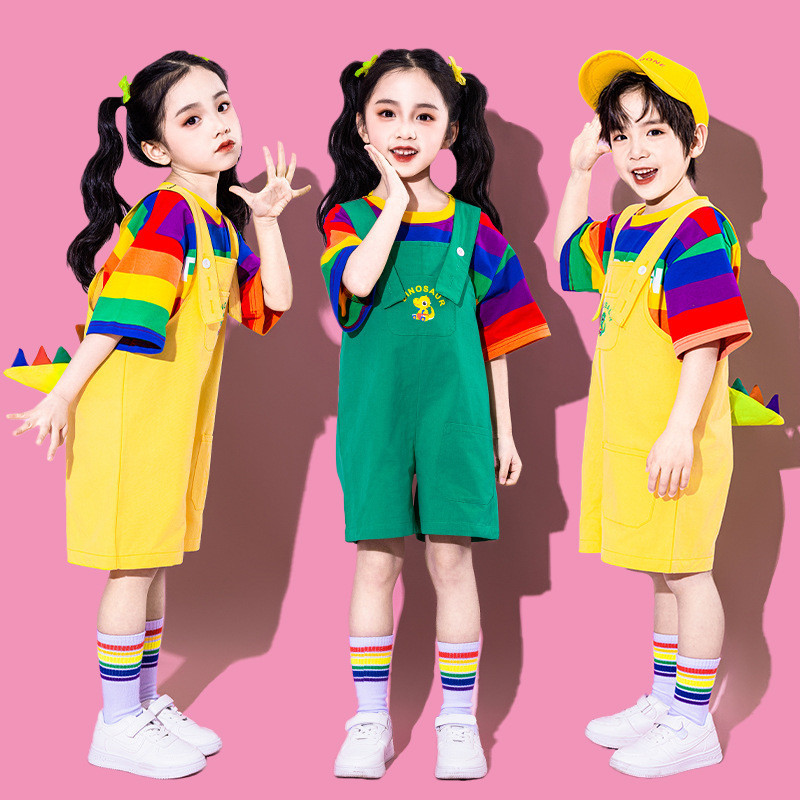 ชุดเต้นเด็ก ชุดเต้น เด็กผู้หญิง ชุดเต้นรํา ชุดแดนเซอร์ เด็กผู้ชาย ชุดฮิปฮอป ชุด Cover Dance ชุดซ้อมเต้น ชุดเซ็ทเด็ก กางเกง Hiphop