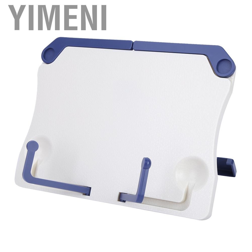 Yimeni Book Stand Adjustable Portable Reading Plastic Fashionable For