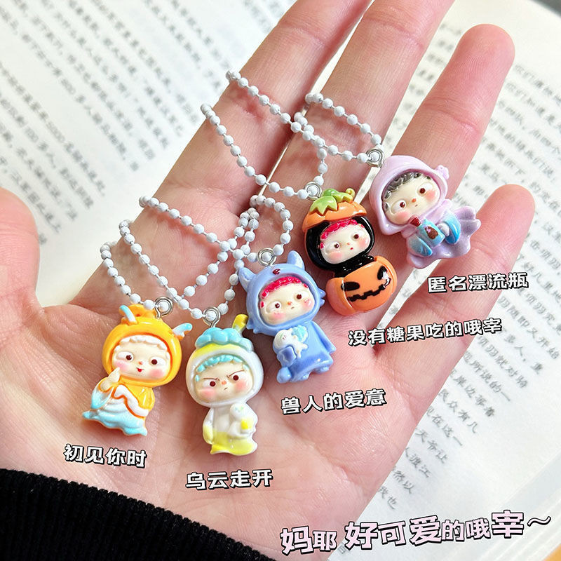 【พร้อมส่ง】ozai จี้ heyone ozai arttoy สุ่ม/ยืนยัน Cute Gift Doll Toy