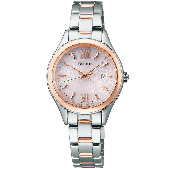 [Authentic★Direct from Japan] SEIKO SWFH132 Unused Electric Solar Hardlex Pink SS Analog Women Wrist watch นาฬิกาข้อมือ