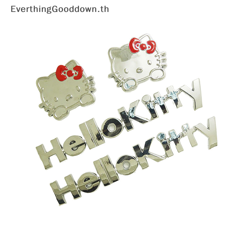 Ever Sanrio 3D สติกเกอร์รถอะนิเมะ Hello Kitty การ์ตูน Auto Decor รอยขีดข่วน Decor Kawaii รถอุปกรณ์เสริมสติกเกอร์รถจักรยานยนต์อัตโนมัติของขวัญ TH