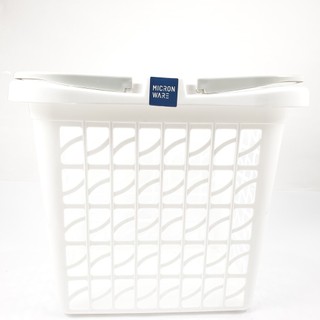 shophome468 GOME ตะกร้าใส่ผ้าสี่เหลี่ยมทรงสูง 40x48x42ซม. รุ่น 5912 คละสี รับประกันของเเท้