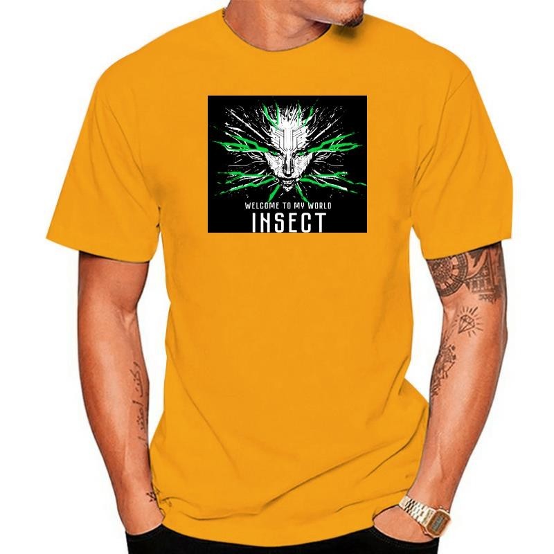 ผู้ชาย Shodan System Shock T เสื้อ PC เกม Rpg Hacker Citadel 100% Vintage แขนสั้น 4XL 5XL 6XL เสื้อย