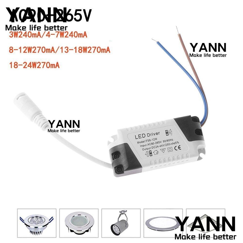 Yann1 แผงไฟ,คงที่กันน้ํา LED Driver,ติดตั้งง่าย 3W-36W ปลั๊กหญิงอุปกรณ์เสริมไฟ