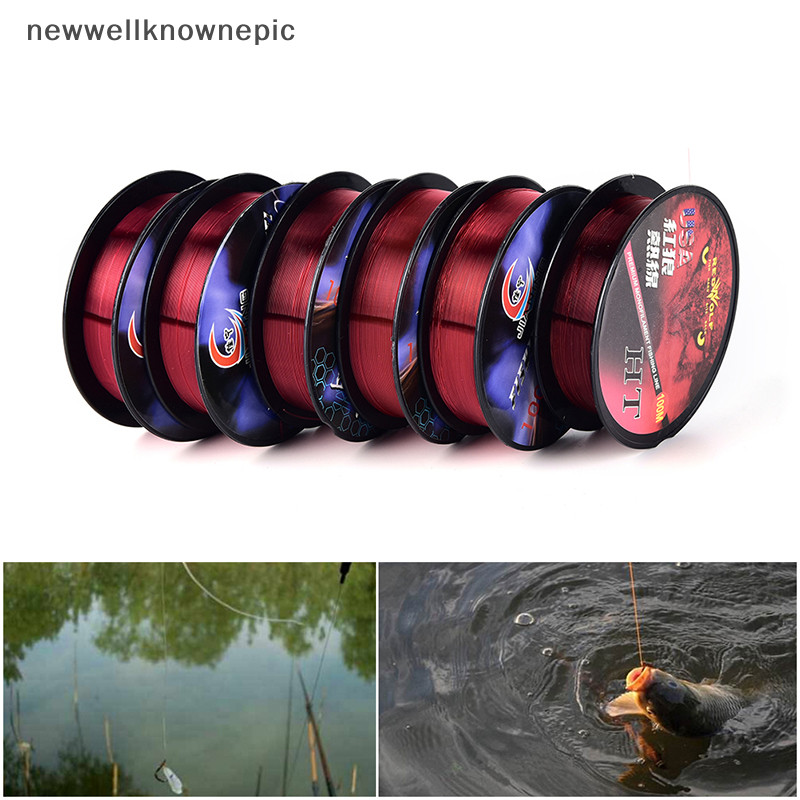 Newwellknownepic 100M สายตกปลา PE สายถักที ่ แข ็ งแกร ่ ง 3.5/4/5/6/7/8 # สายตกปลาทะเล TH