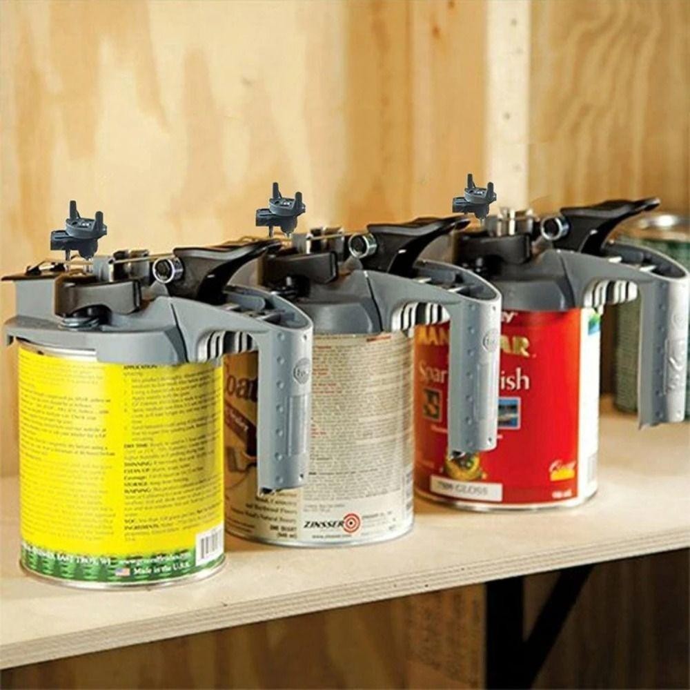 เครื่องผสมฝากระป๋องสี AQUAEDGE, ฝาครอบผสมสีด้าม 1L/4L, ผสม Mate Mess-Free ABS เคลือบสากลผสมสีกวน - รูปที่ 2