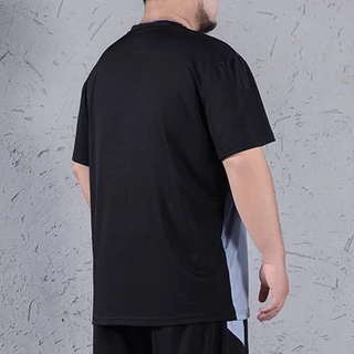 เสื้อออกกำลังกายไซส์ใหญ่ ไซส์ใหญ่ 1XL-7XL เสื้อกีฬาไซส์ใหญ่ "ผู้ชาย คนอ้วน" แห้งไว ยืดเยอะ