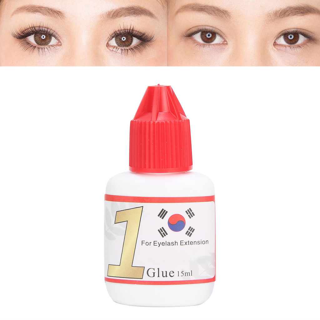 Eyelashes Extension Glue Fast Drying Long Lasting False Eyelash Grafting 15ml