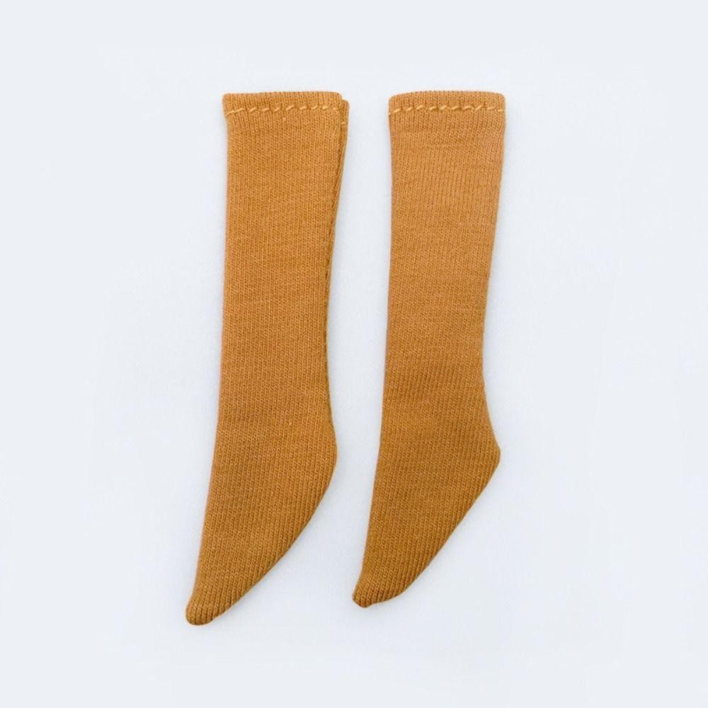 Solighter ถุงน่องผ้าฝ้ายทําด้วยมือ,แฟชั่น 15 รูปแบบถุงเท้าตุ๊กตายาว,ชุดลําลองตุ๊กตา Legging สําหรับ ob22 ob24 ตุ๊กตา/สําหรับตุ๊กตาบลายธ์ - รูปที่ 4