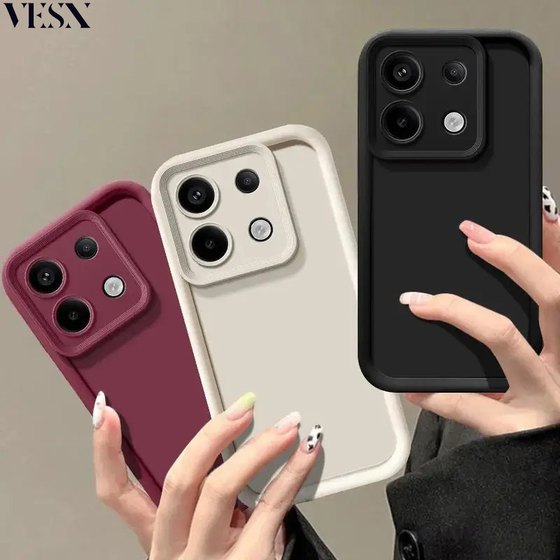 สีธรรมดาสีลูกกวาดกรณีโทรศัพท์นุ่มสำหรับ infinix Note 40 30 VIP 12 G96 Zero 30 GT10 Pro+ Plus 4G 5G 2024