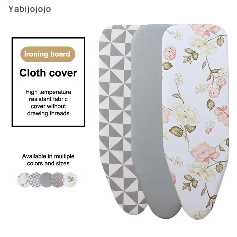 Yabijojojo ผ้าฝ้ายที่รองรีด 90 ซม.x30 ซม.ผ้าห่ม Padding หนา Resist Scorching ที่รองรีดเบาะฝาครอบทําความสะอาดเครื่องมือใหม่