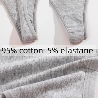 Allofme ผู้หญิงกางเกงผ้าฝ้ายเซ็กซี่เอวต่ํา G-String ไม่มีรอยต่อและ Traceless Thongs