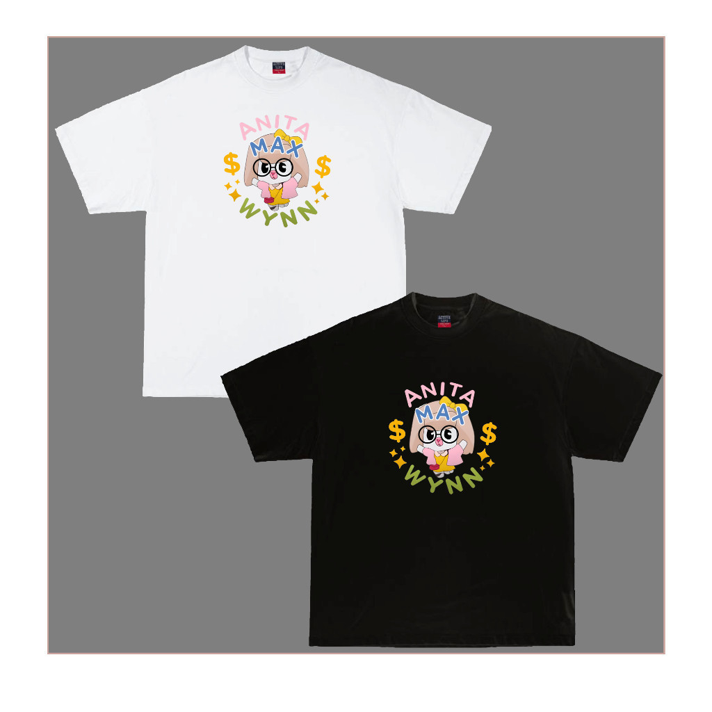 ใหม่ Baju Kemeja-T Anita Max Wynn Drake I Need A Max Win Front Oversize Active Life เสื้อยืดเสื้อยืด