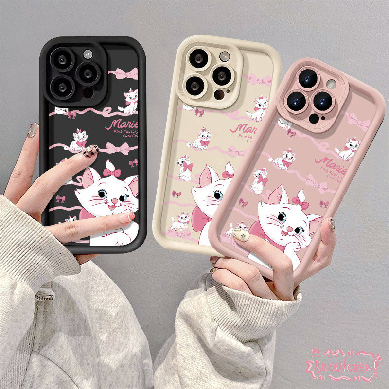 ริบบิ้นโบว์สวยแมรี่แคทน่ารัก เคส VIVO Y15s Y16 Y17s Y36 Y17 Y22 Y12i Y21 Y12s Y15 Y20 Y02 Y21s Y27 Y78 Y12 Y91 Y22s V27